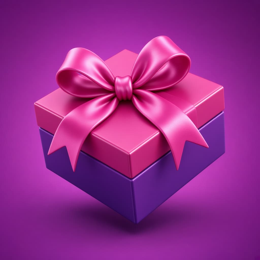 Wrapped gift box